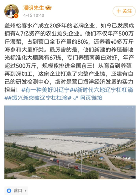 面朝大海 春暖花开——营口 中国海蜇之乡与水产品养殖新篇章